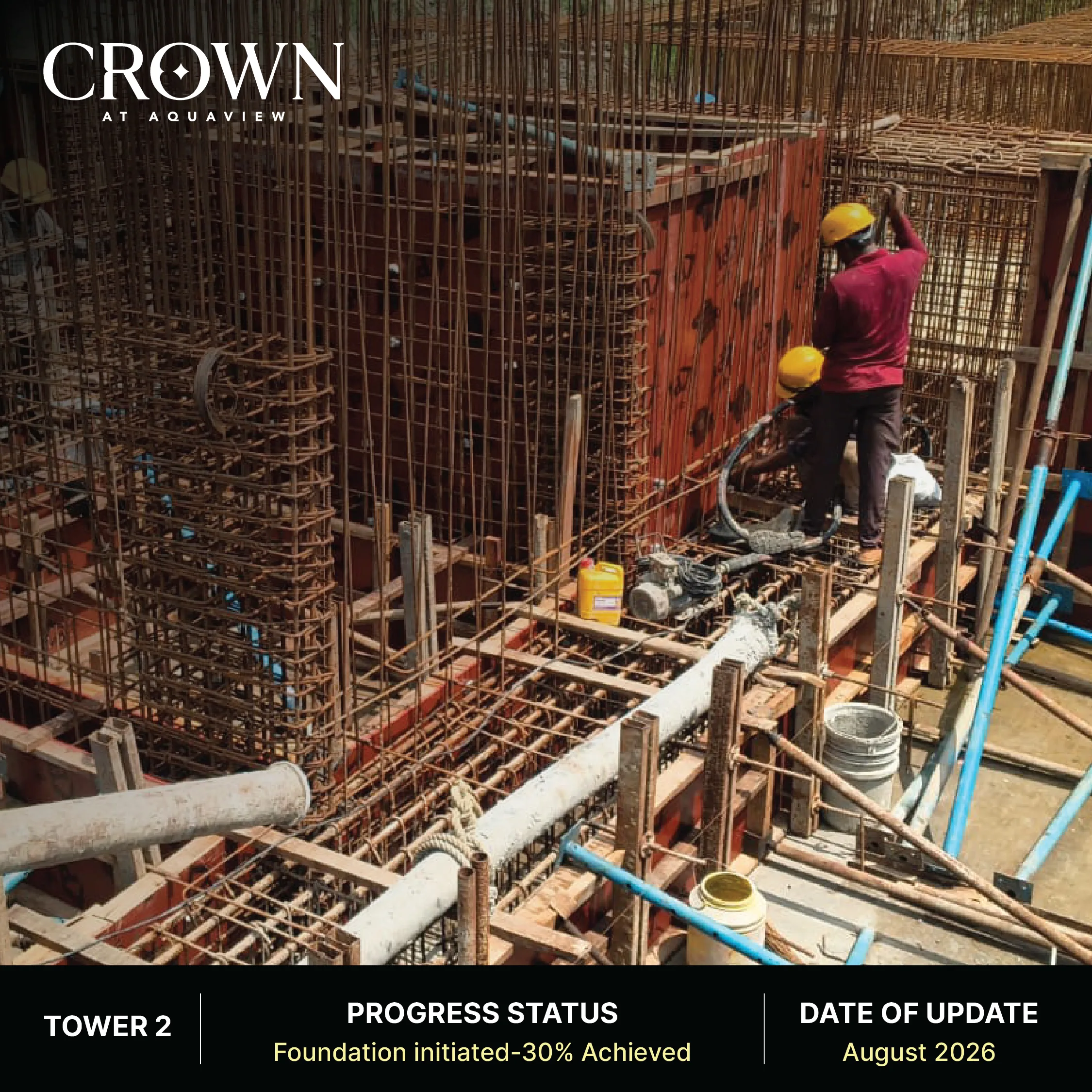 Crown at Aquaview construction update